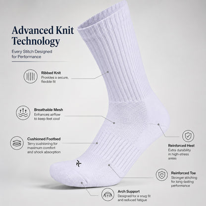 RC. ROYAL CLASS Cotton Socks for Men, Calf Length Sports Athletic, Hi-Performance, Ribbed, Soft, Breathable, Anti-Odour, Ventilated, Moisture Wicking, Anti Sweat Durable Socks, Pack of 4 Pairs