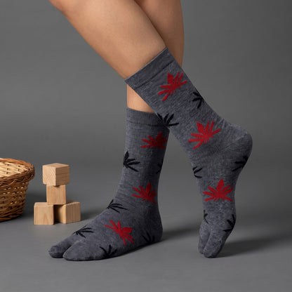 RC. ROYAL CLASS Women's Warm Woolen Calf Length Thick Terry/Towel Multicolored Socks(Pack of 3 Pairs)(Winter wear socks)